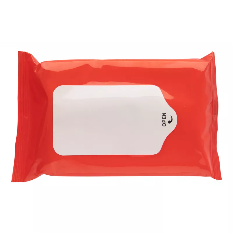 Hygiene chusteczki nawilżane - czerwony (AP809566-05)