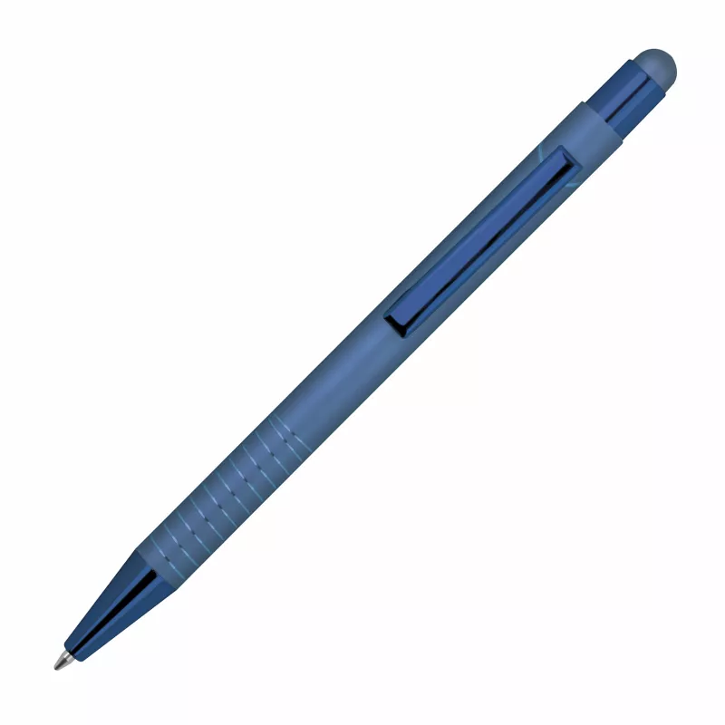 Długopis aluminiowy z touch-pen ANGELO - light grey (1541344)
