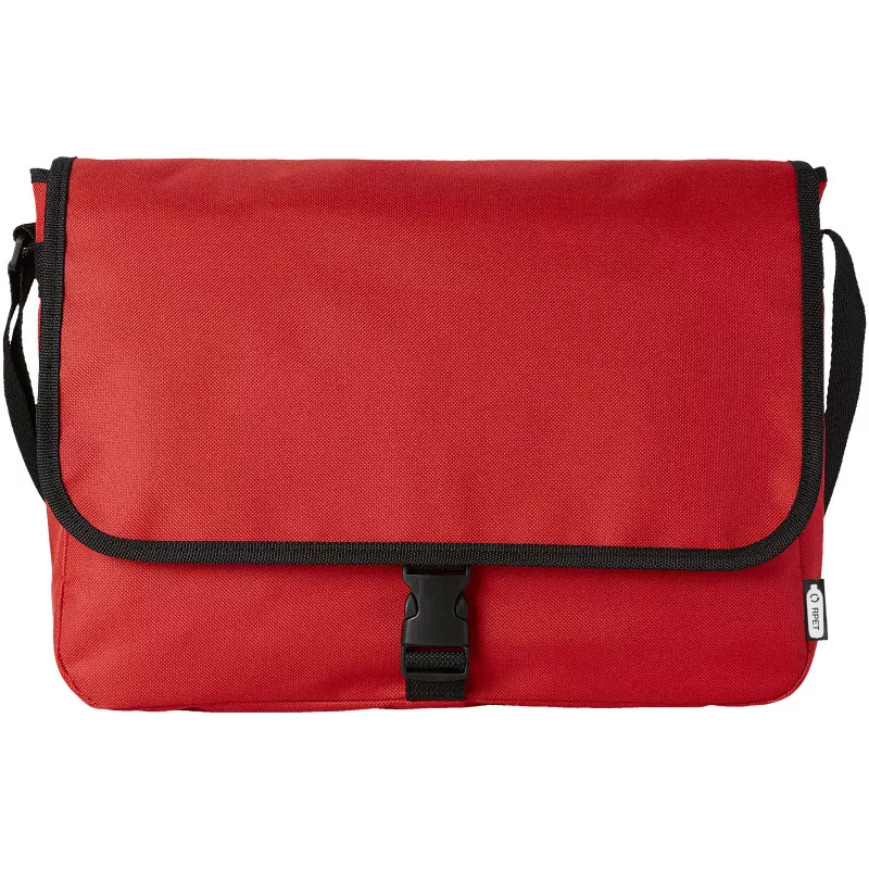 Omaha torba na ramię z tworzywa sztucznego pochodzącego z recyklingu - Czerwony (12062282)