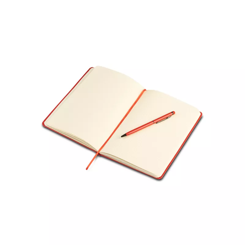 Zestaw notes z długopisem Abrantes - czerwony (R64214.08)