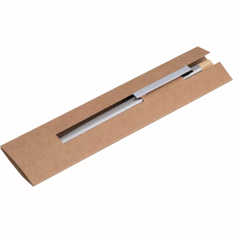 Długopis ze stali z recyklingu SAVANNAH - mid blue (1542907)