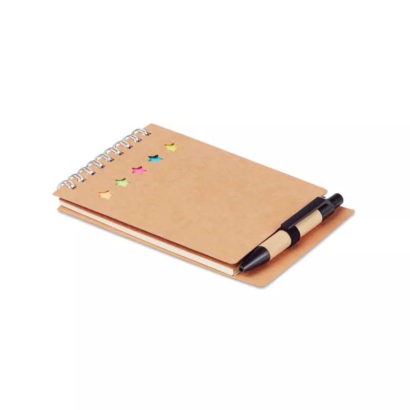 Notes z długopisem 40 kartek w linię MULTIBOOK - Bezowy (MO8107-13)