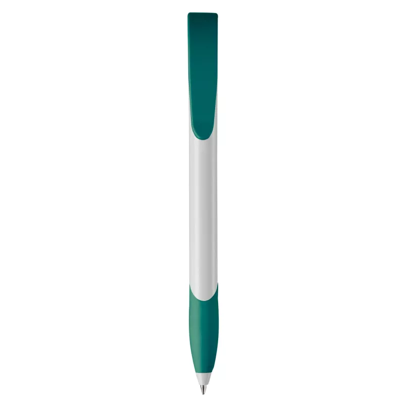 Długopis Apollo (kolor nietransparentny) - biało / turkusowy (LT87100-N0137)