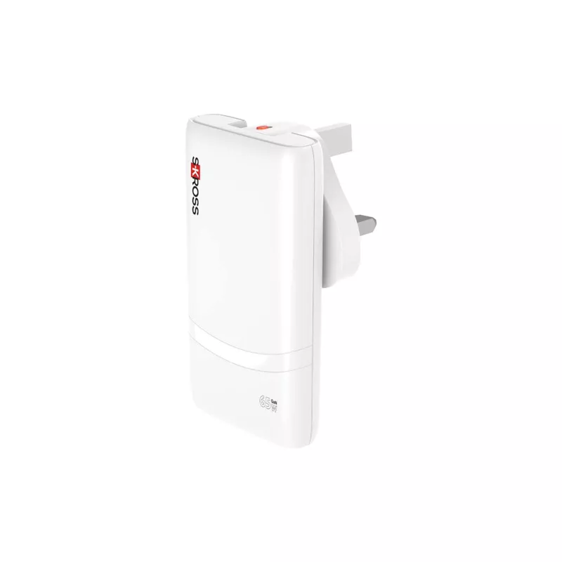 Ładowarka wielozłączowa SKROSS® Klip Slim 65 W - Biały (12461801)