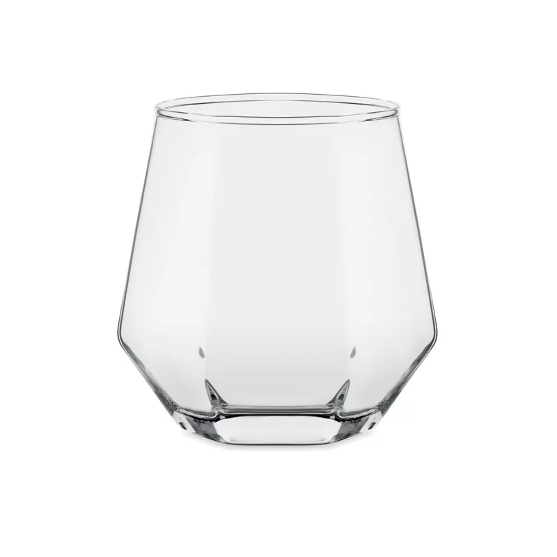 Szklanka do whisky geometryczna 300 ml KIMBERO - Przezroczysty (MO2744-22)