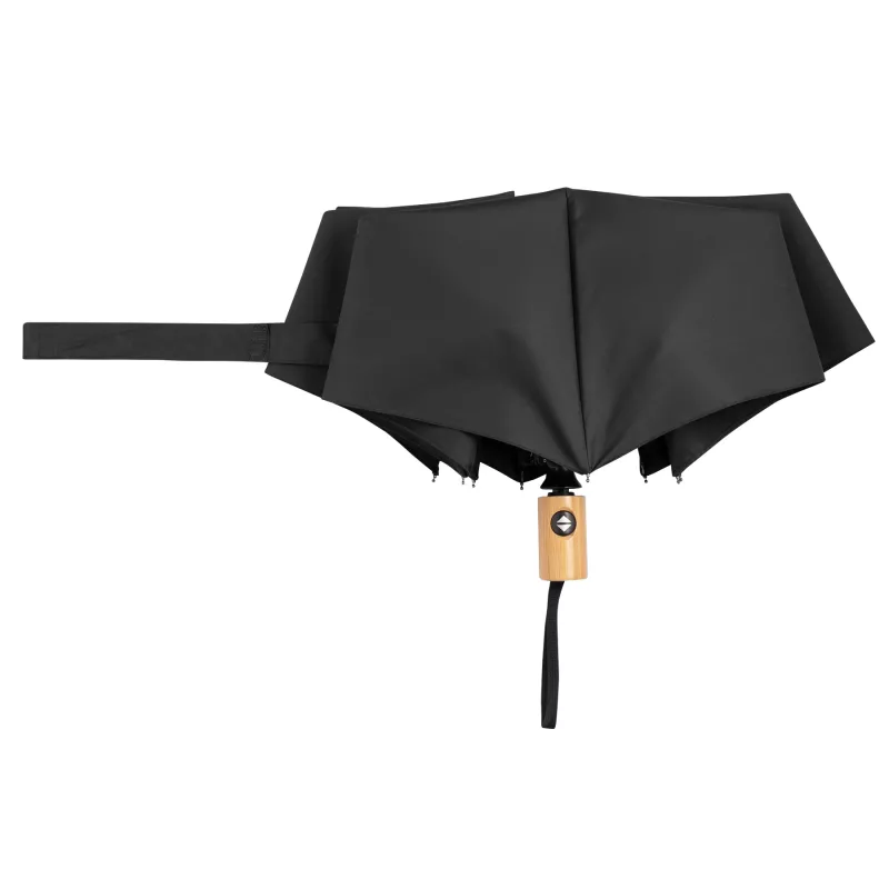 Automatyczny, wiatroodporny parasol kieszonkowy CALYPSO - czarny (56-0101271)