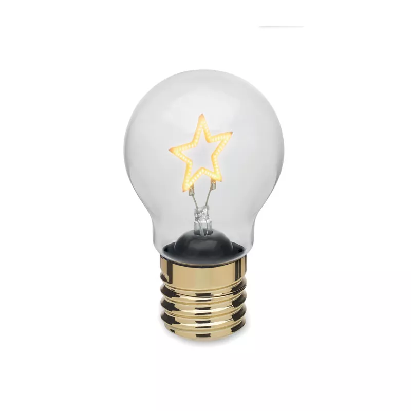 Żarówka dekoracyjna LED z żarnikiem LUMIGLOW - Zólty (CX1582-08)