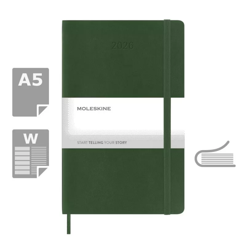 Kalendarz MOLESKINE - khaki (VM398-25/2027)