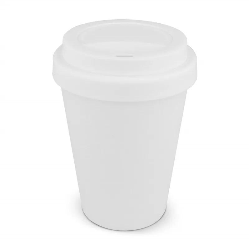 Kubek do kawy RPP w jednolitych kolorach 250ml - biały (LT98866-N0001)