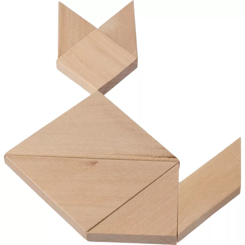 Puzzle tangram - brązowy (VA184-16)