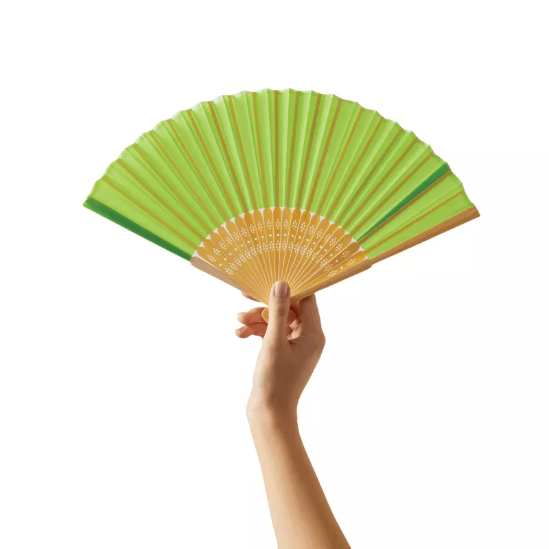 Składany wachlarz - zielony (56-0906035)
