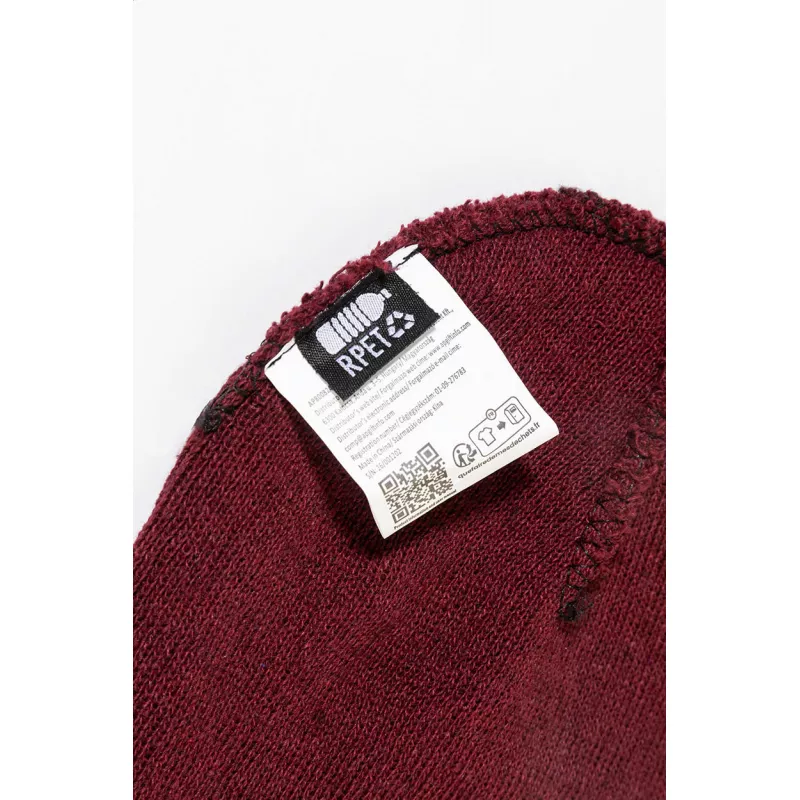 Patchie zimní čepice RPET - burgund (AP800824-08)