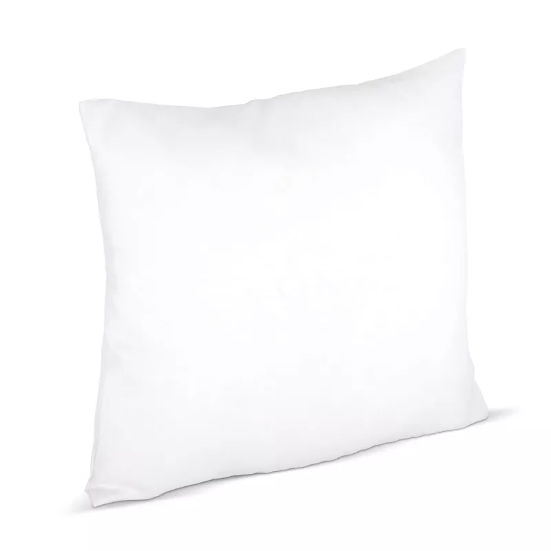 Poszewka z tkaniny twill i poduszka 40x40 cm sublimacja - biały (LT97229-N0001)