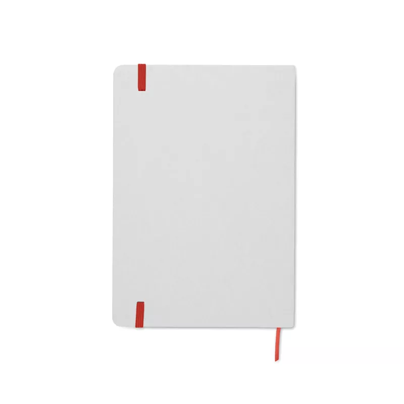 Notes A5 80 kartek w linię ROUTE WHITE - Czerwony (MO2578-05)
