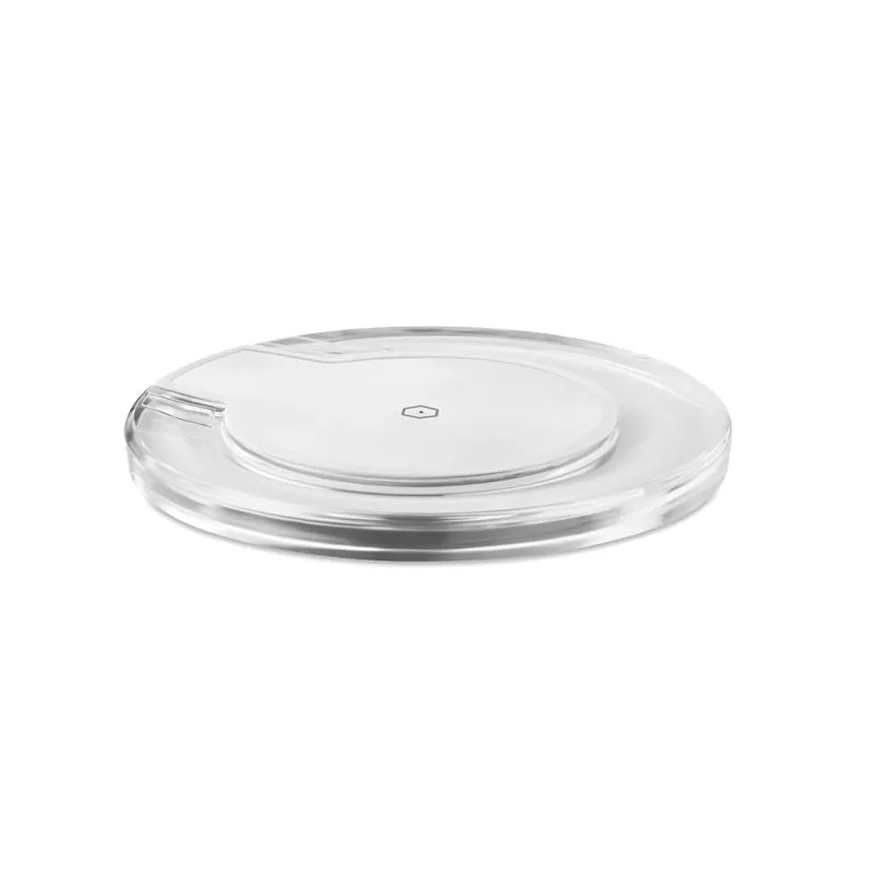 Ładowarka bezprzewodowa okrągła 15W UVE CHARGING + - Bialy (MO6391-06)