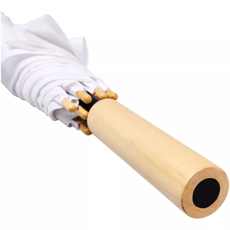 Parasol automatyczny Alina 23” wykonany z plastiku PET z recyklingu - Biały (10940002)