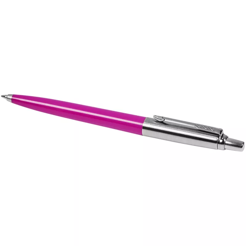 Długopis PARKER JOTTER z czarnym wkładem - Magenta-Srebrny (10647505)
