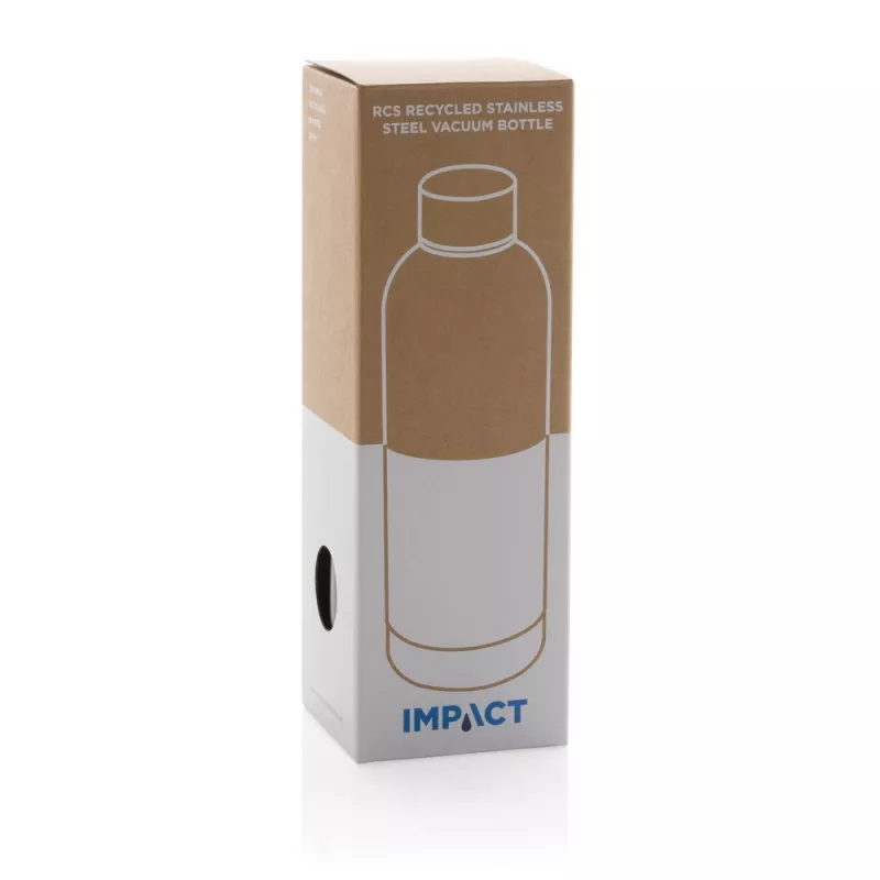 Butelka termiczna 500 ml, stal nierdzewna z recyklingu - zielony (P435.707)