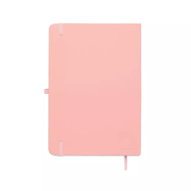 Notes A5 w okładce z PU 96 kartek w linię ARCOLOOP - Dziecięcy Róż (MO3124-11)