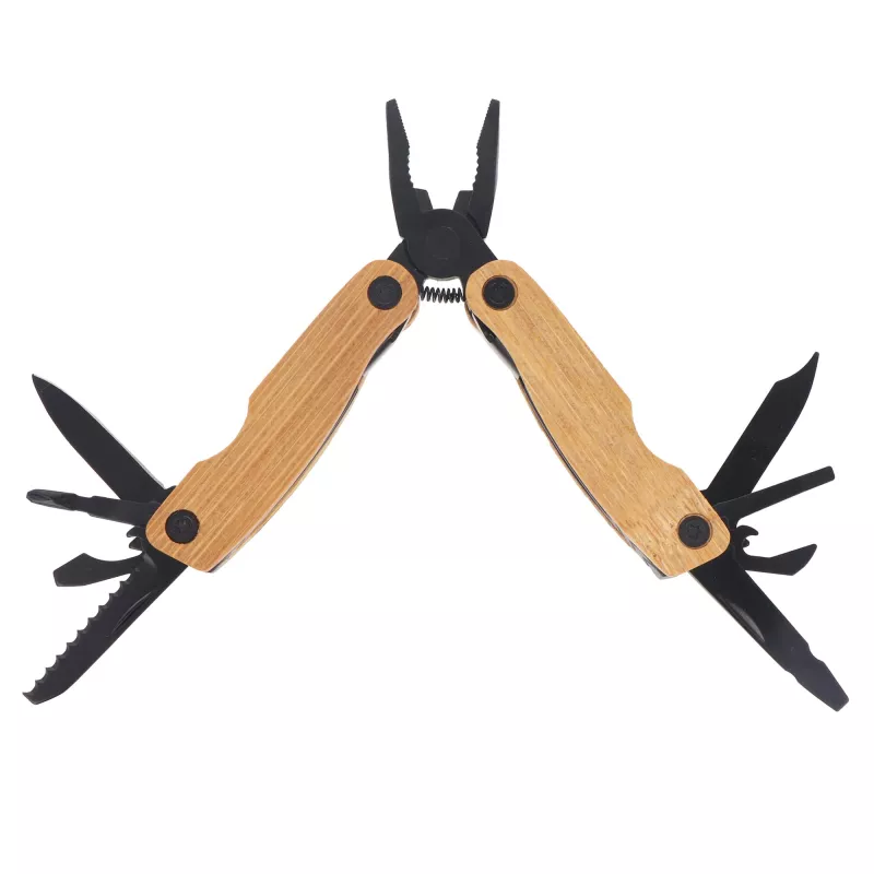 Multi-tool Bamboo 12 funkcji - czarny (LT93410-N0002)