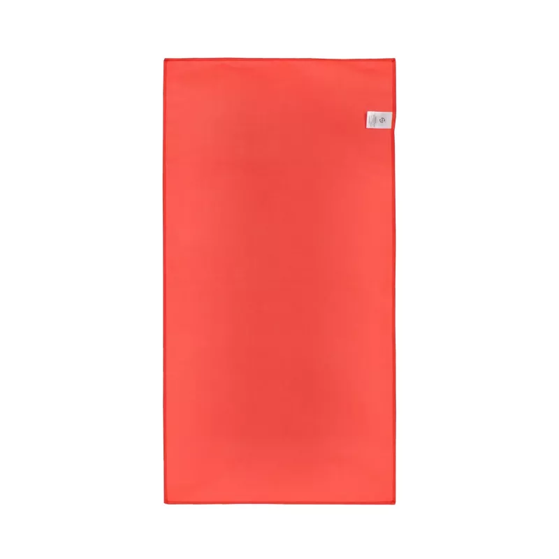 R-PET Szybkoschnący ręcznik 40×80 cm z woreczkiem, sublimacja. - czerwony (LT97214-N0021)