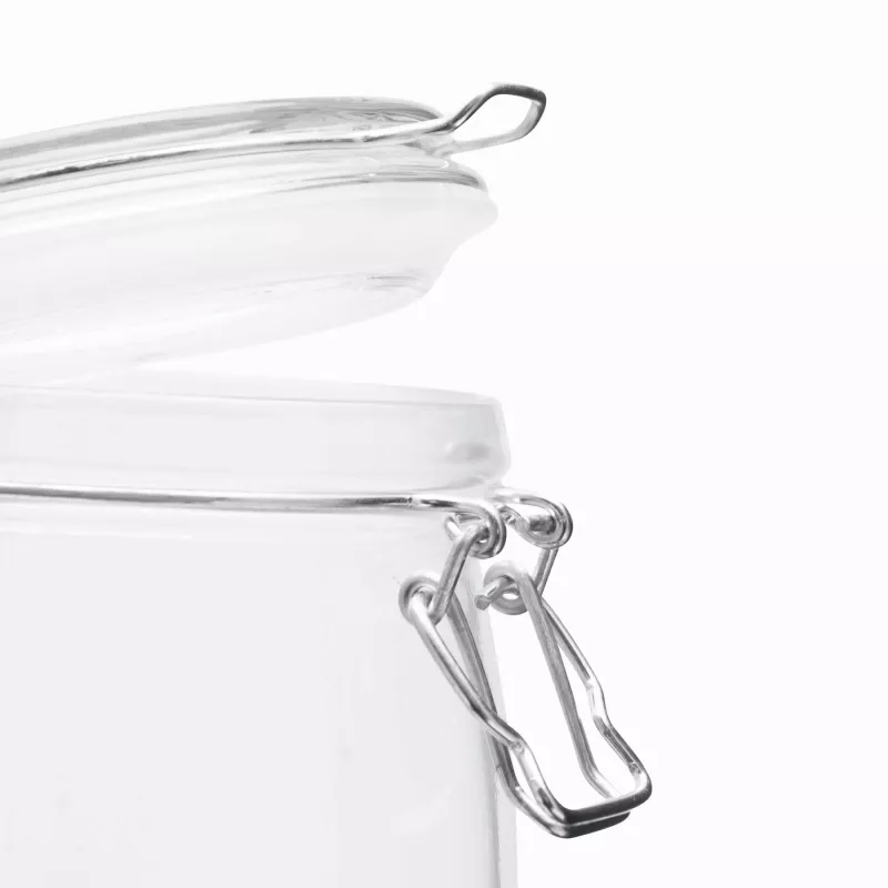 Szklany słoik, pojemność ok. 750 ml - transparentny (56-0306047)