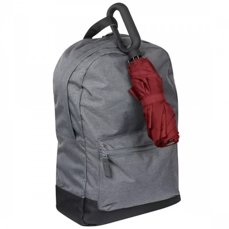 Parasol manualny Ø98 cm ERDING - czerwony (088505)