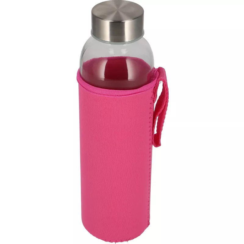 Butelka szklana KLAGENFURT 500 ml - różowy (084211)