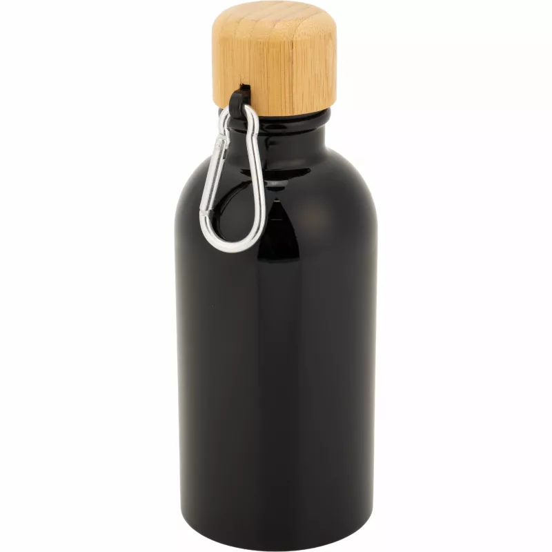 Butelka metalowa 400 ml MARILYN - czarny (8497203)