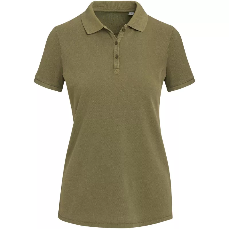 Calgary 200 g/m2 sprana damska koszulka polo - Forest Green2 (39568-FOREST2)