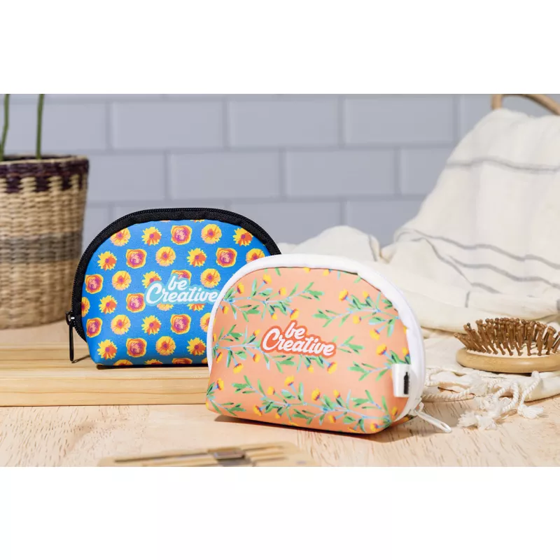 CreaBeauty Soft S personalizowana kosmetyczka RPET - biały (AP715006-01)