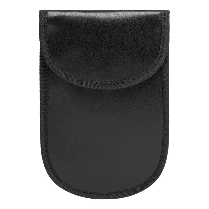 Etui na klucze samochodowe z zabezpieczeniem RFID - czarny (56-0402504)