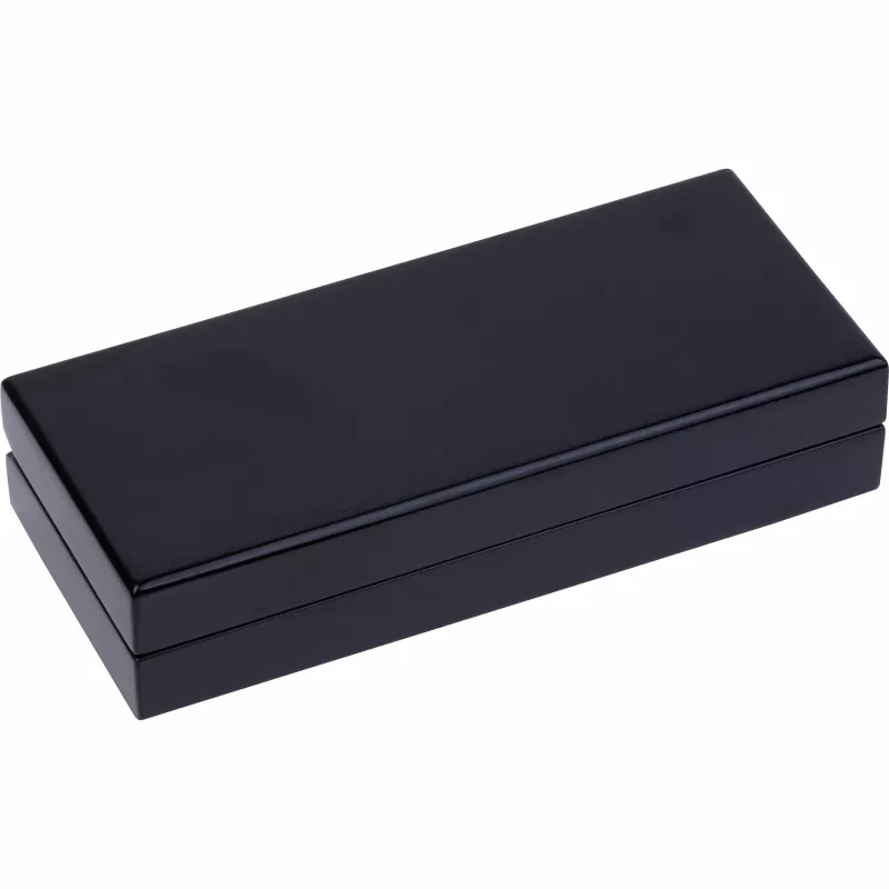 Zestaw piśmienny długopis i pióro kulkowe Mark Twain LORENZO - grey (1538113)