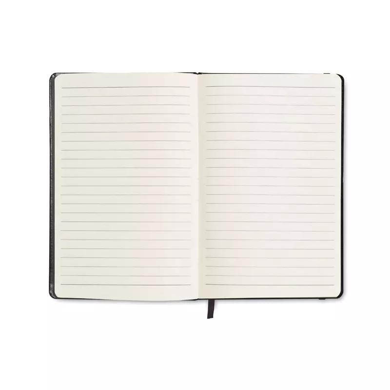 Notes A5 w okładce PU 96 kartek w linię ARCONOT LINED - Czarny (MO1804-03)