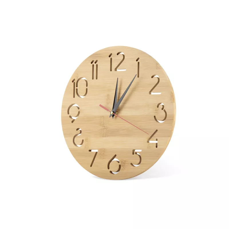 Zegar ścienny TOKKI - beżowy (03095-17)