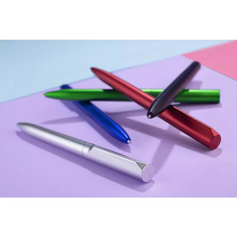 Długopis o satynowym wykończeniu ZUNO - niebieski (19830-03)