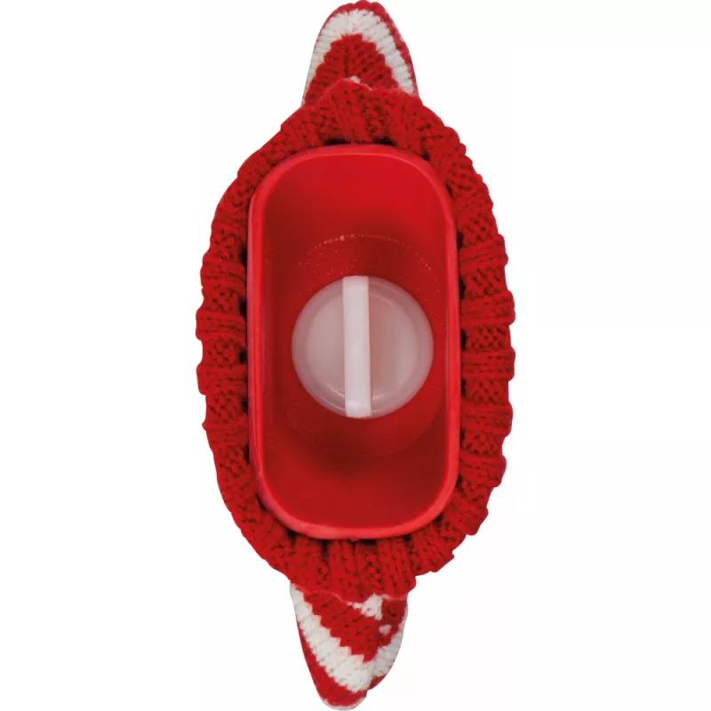Termofor z motywem świątecznym - czerwony (8053805)
