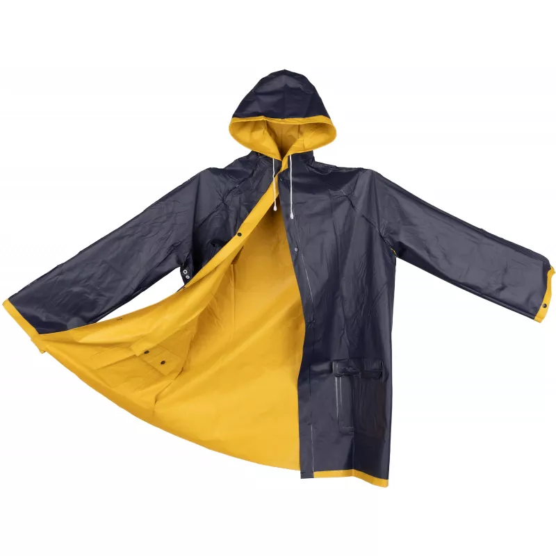 Płaszcz przeciwdeszczowy - żółto-granatowy (4920548)