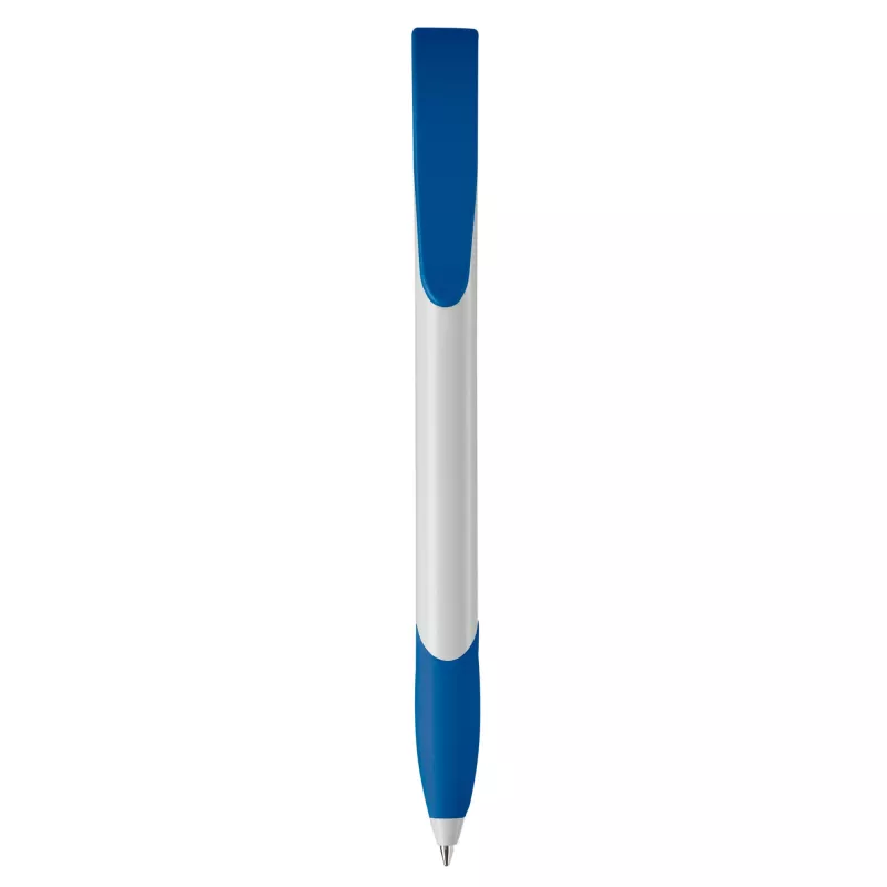 Długopis Apollo (kolor nietransparentny) - biało / królewskoniebieski (LT87100-N0114)