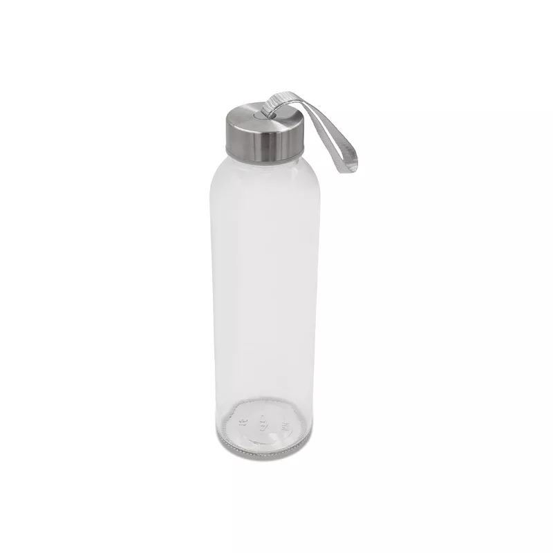 Butelka szklana Aqua Flow 500 ml - transparentny (R08189.00)