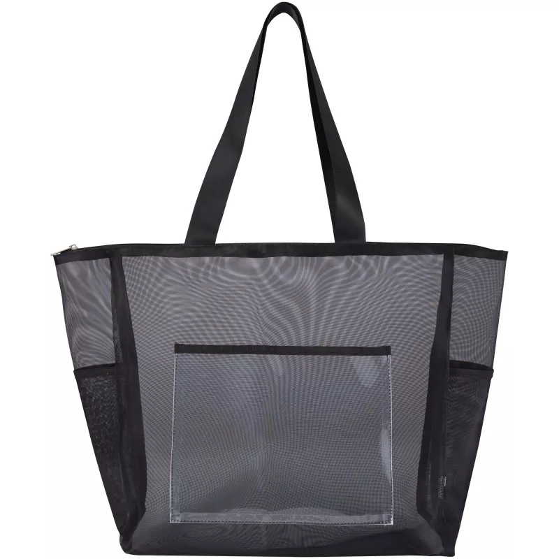 Mesh torba na zakupy 23 l z recyklingu z certyfikatem GRS - Czarny (13013890)