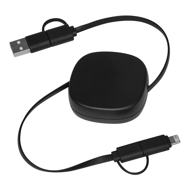 Kabel do ładowania i przesyłania danych - czarny (56-1107108)