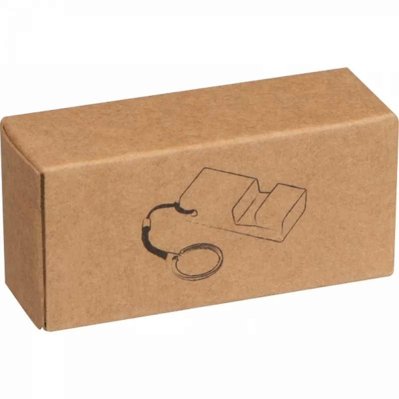 Brelok - stojak na telefon TABITHA - beżowy (9264713)