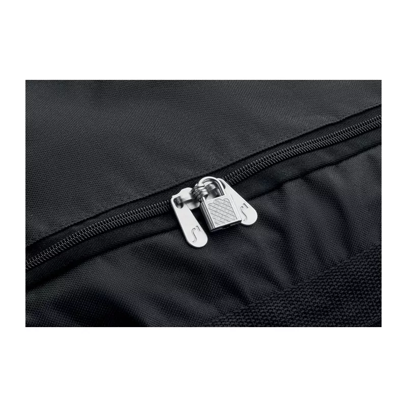 Torba podróżna na kółkach z RPET 600D ITFITS - Czarny (MO2942-03)