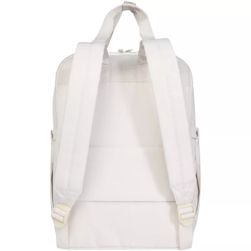 Trip Aware™, plecak na laptopa 14 cali wykonany z materiałów z recyklingu, 9 l - Złamana biel (12076202)
