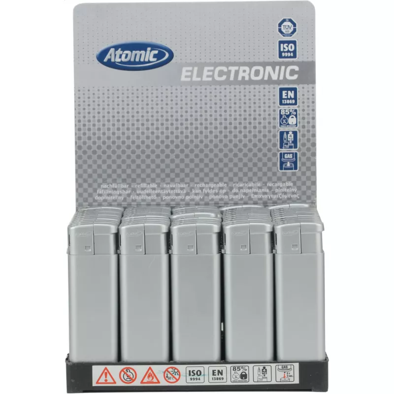 Flatlight Shine zapalniczka  - srebrny (AP717011-21)