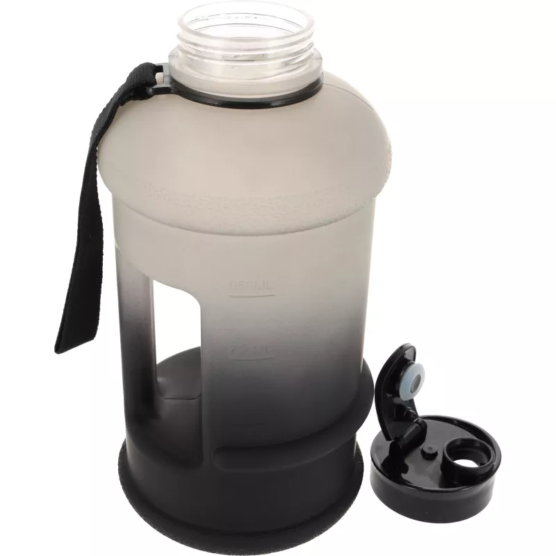 Butelka z tritanu soft touch GAINESVILLE 1300 ml - czarny (535103)