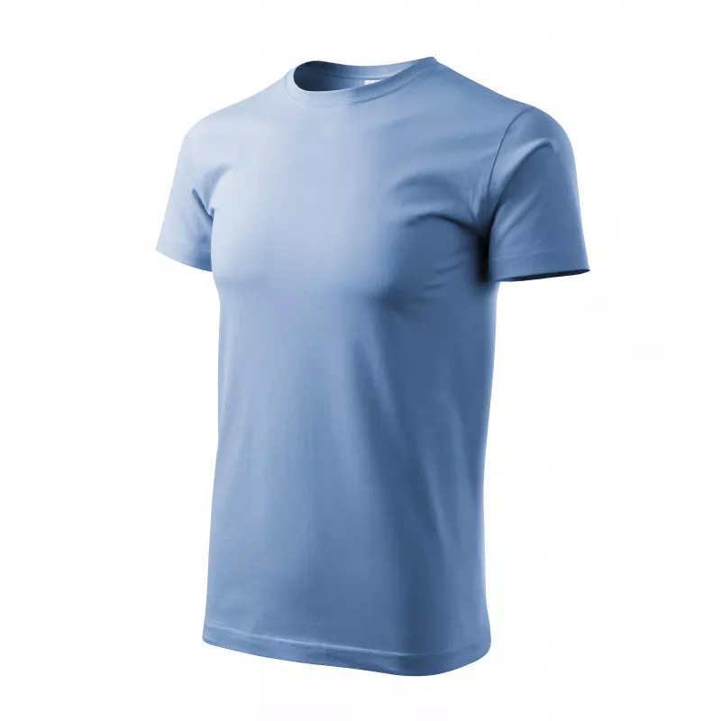 Koszulka bawełniana 200 g/m² HEAVY NEV 137 - Błękitny (ADLER137-BłęKITNY)