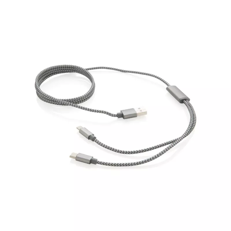 Kabel do ładowania 3 w 1 - szary (P302.232)