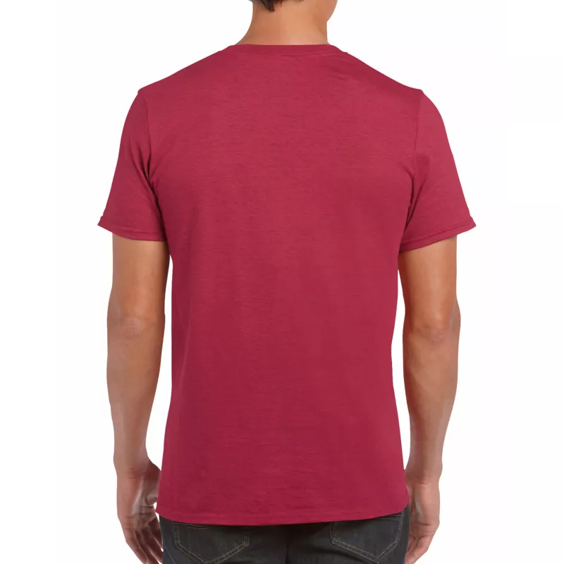 Koszulka bawełniana 150 g/m² Gildan SoftStyle™ 64000 - Antique Cherry Red (64000-ANTIQUE CHERRY RED)